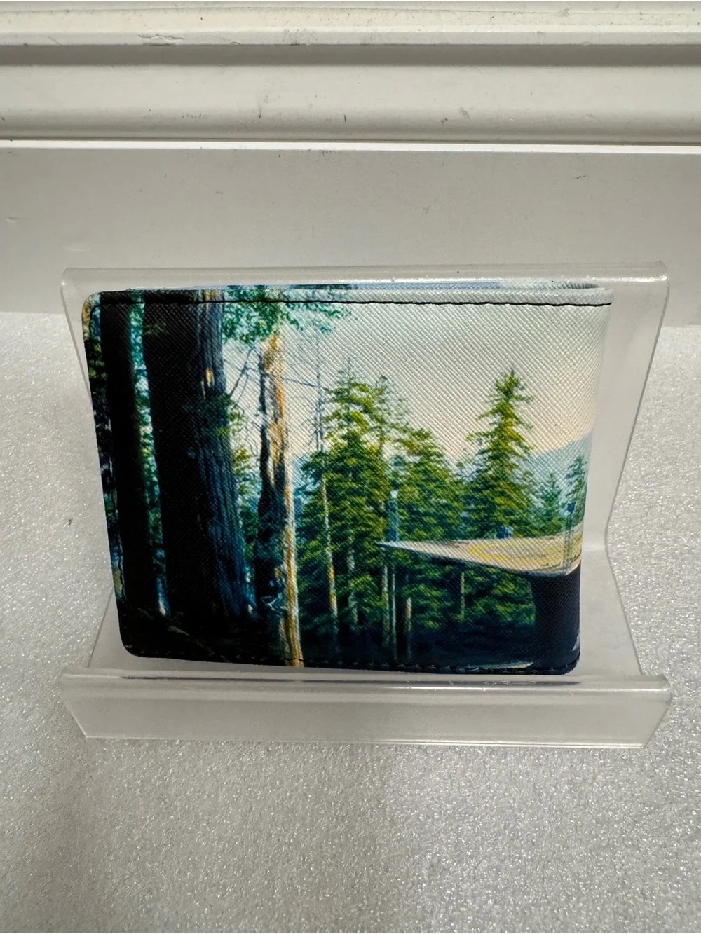 Loungefly Star Wars Endor forest starship graphic bifold wallet